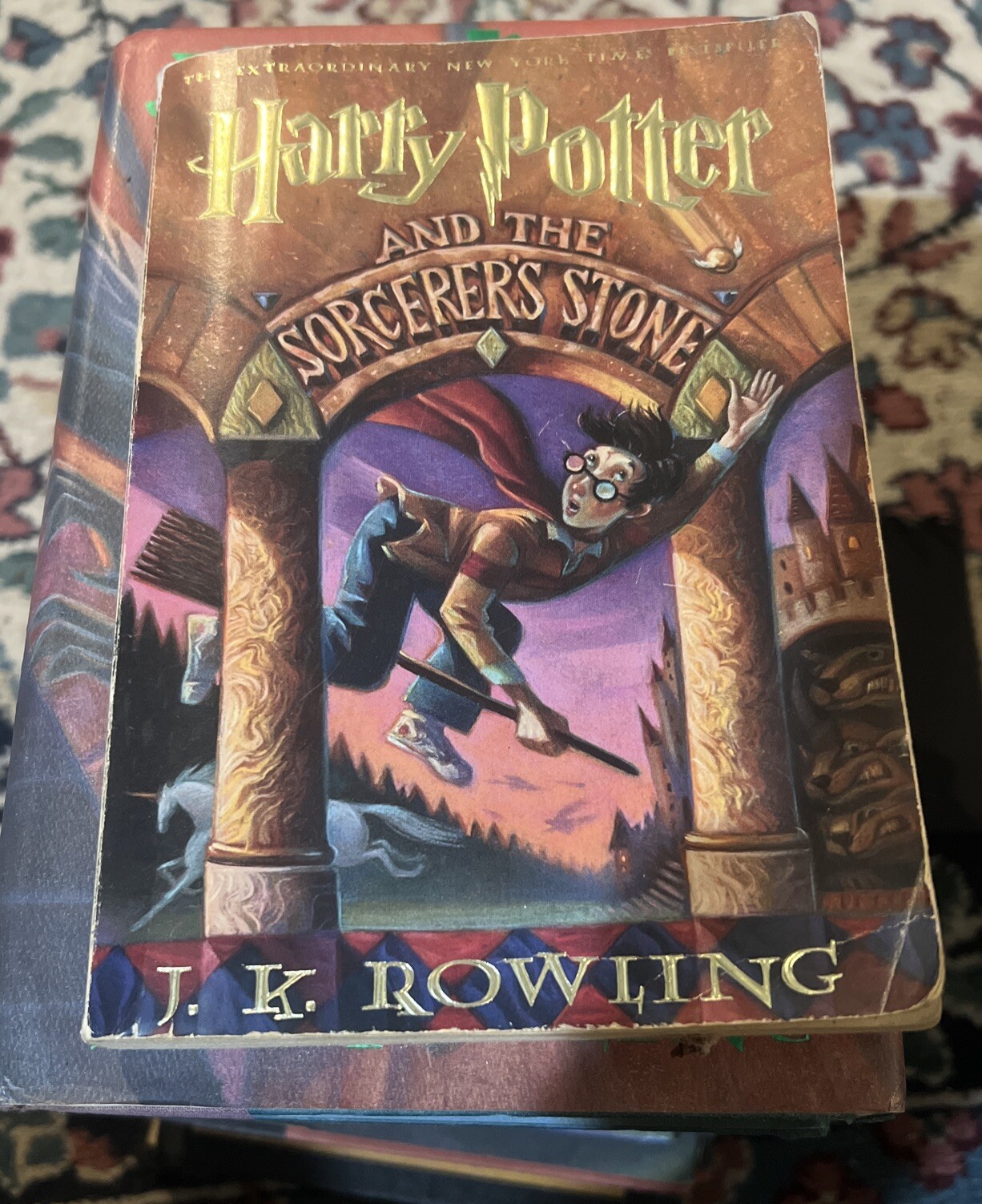 Harry Potter and the Sorcerer’s Stone by J. K. Rowling (1999, Trade Paperback)