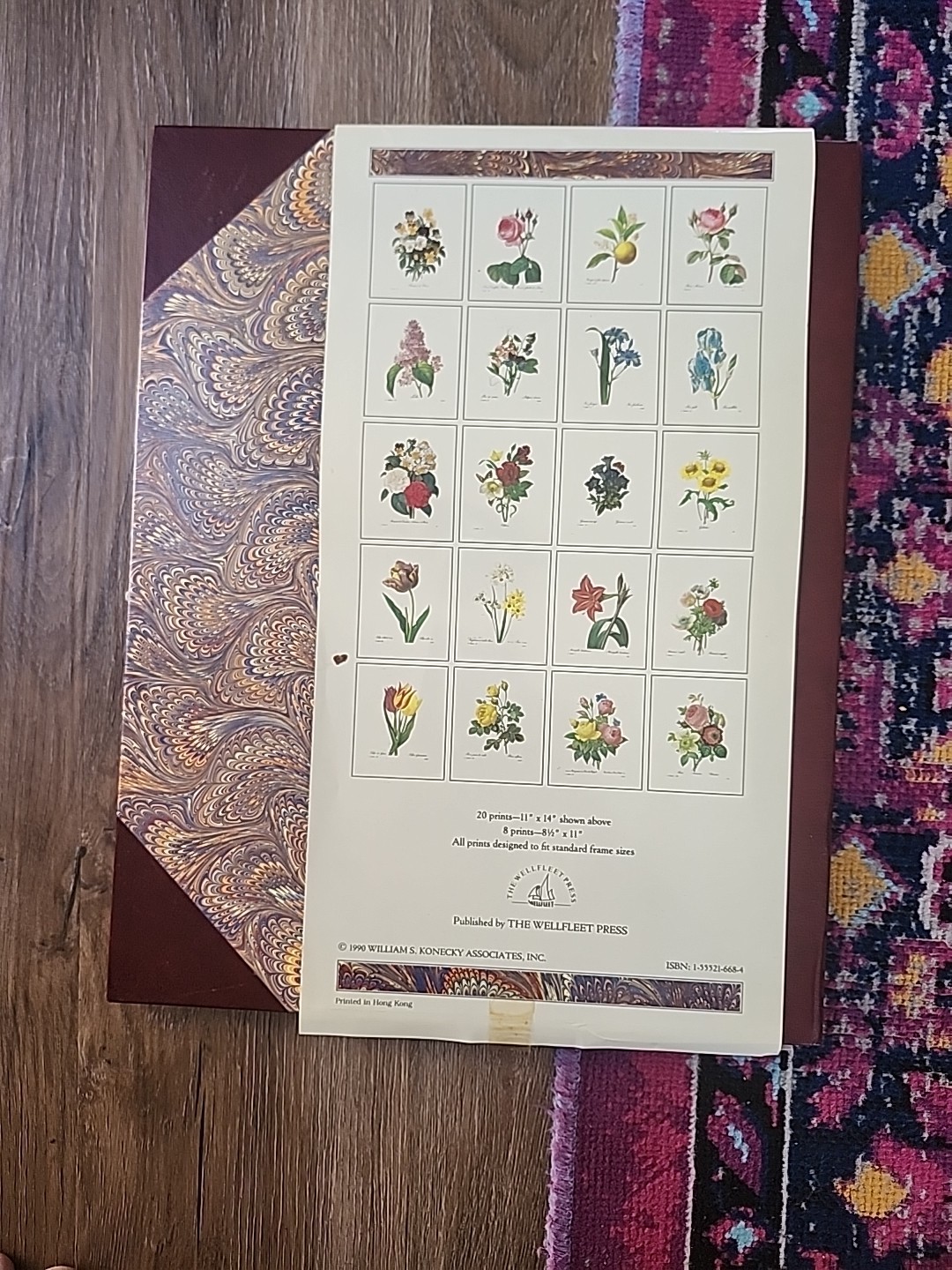 Pierre Joseph Redoute “Flowers A Portfolio of Full Color Prints” Incomplete Set