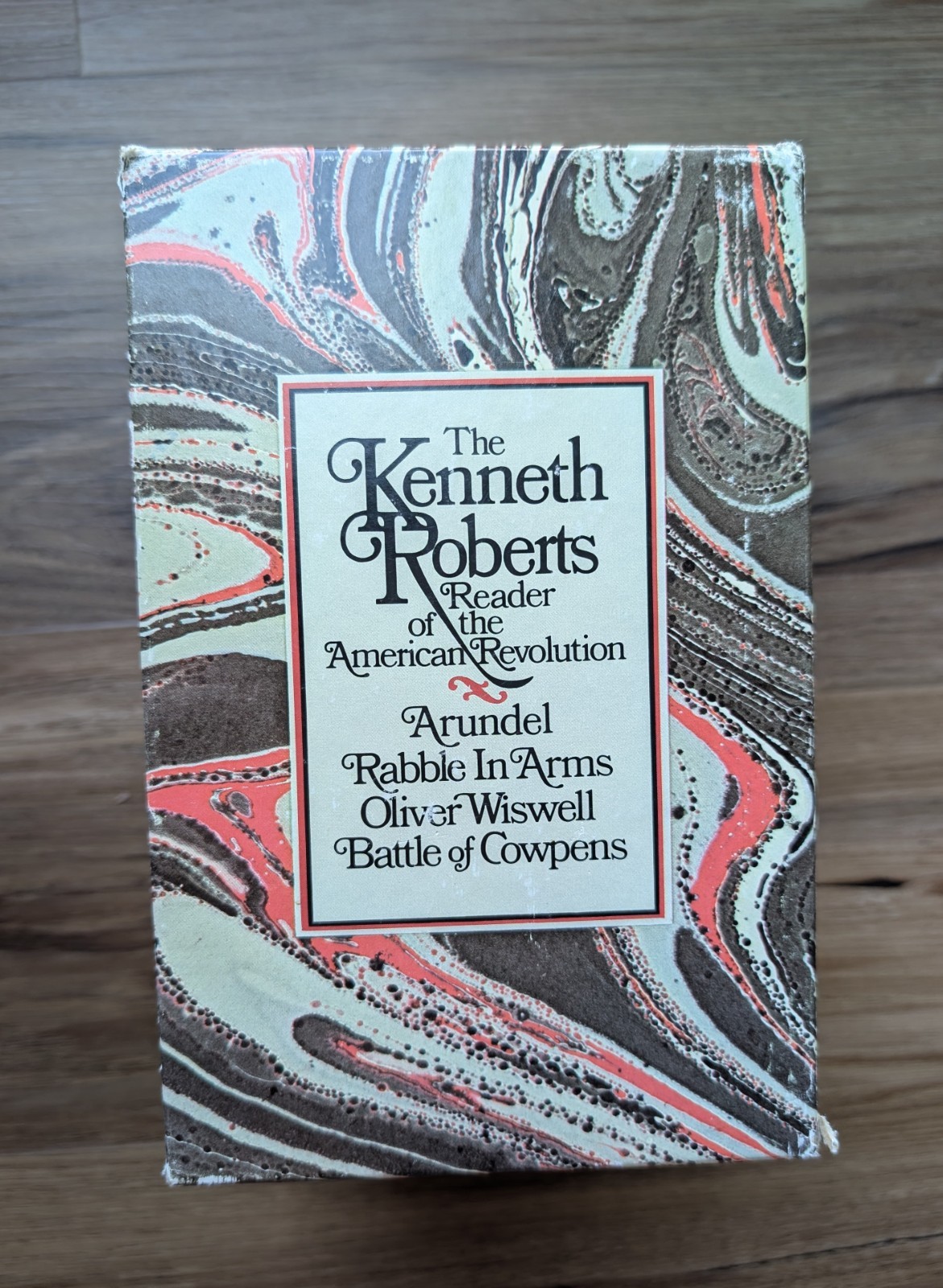 Kenneth Roberts Reader of the American Revolution Box Set 1976 Vintage 4-book