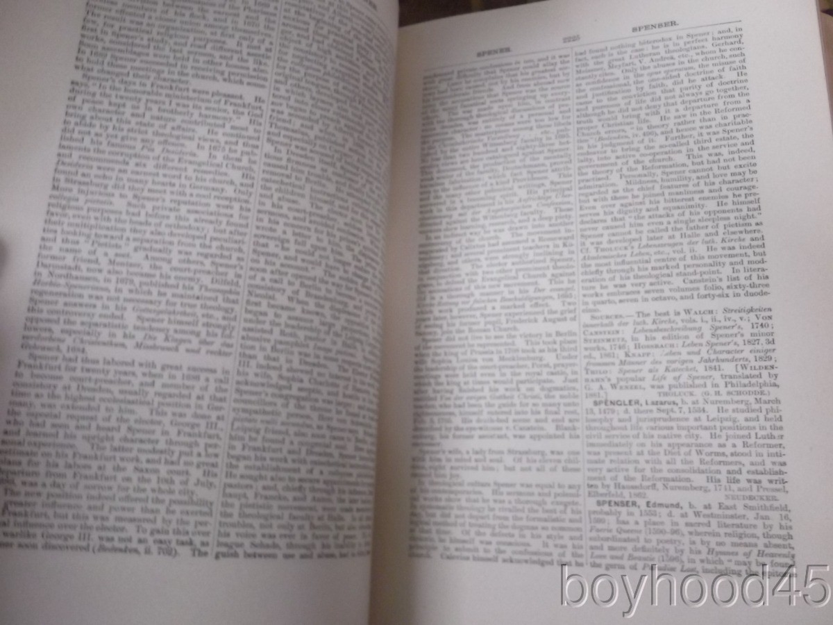 A Religious Encyclopaedia: Dictionary of Theology Ed. by Philip Schaff-4 V.-1891