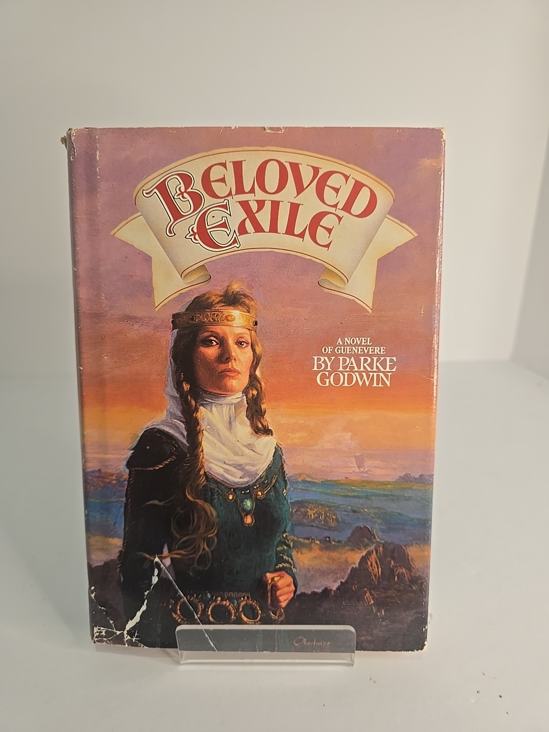 Beloved Exile Parke Godwin 1984 HC 1st Edition Arthurian Fantasy Guinevere DJ