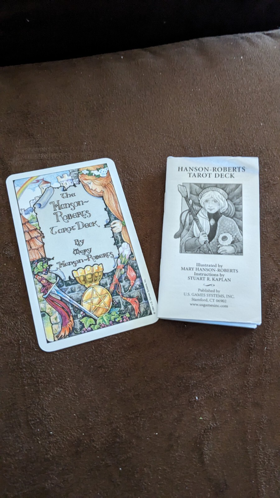 The Hanson-Roberts Deck Tarot Cards by Stuart R. Kaplan Total 80 Cards.