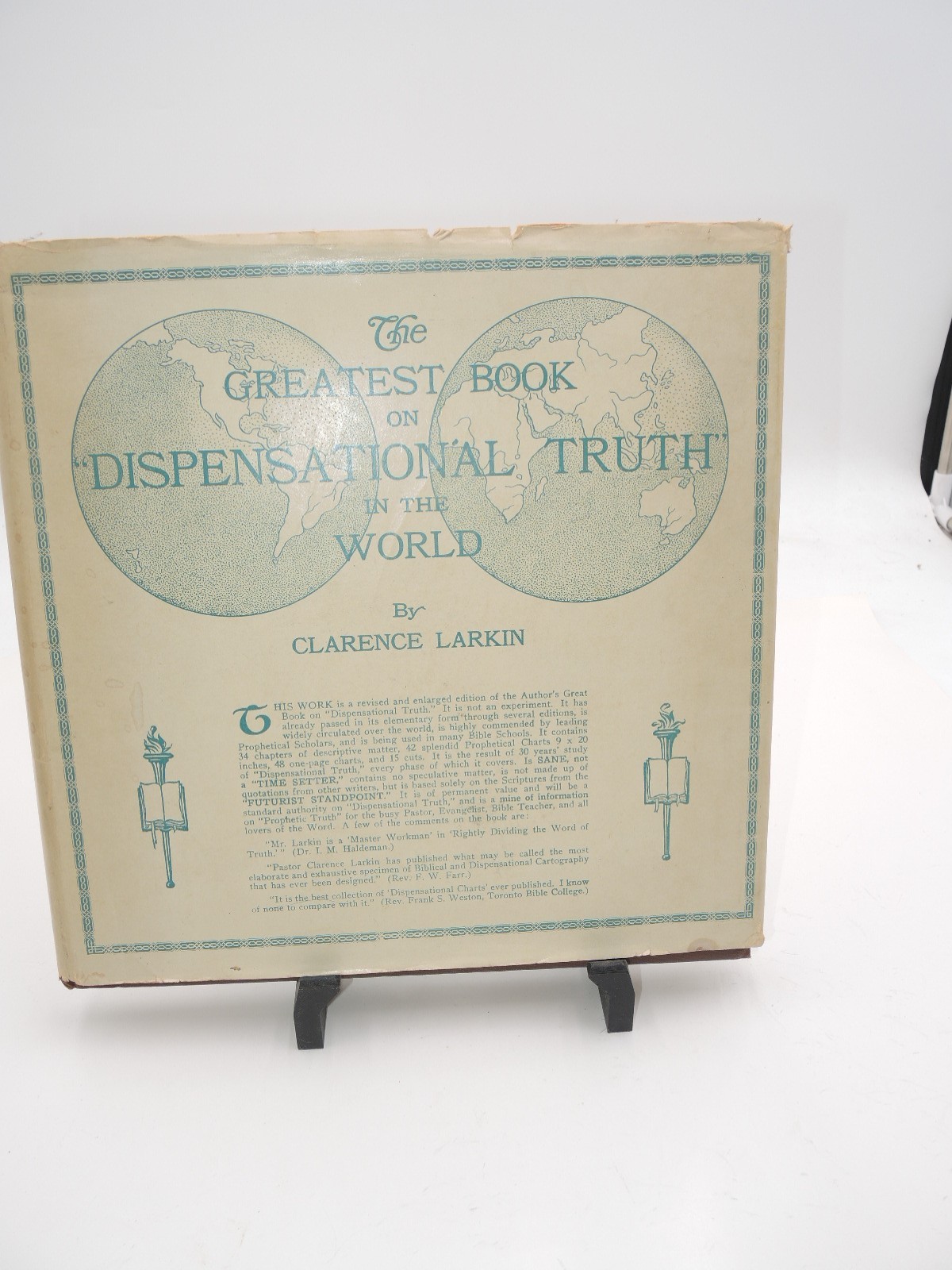 The Greatest Book on Dispensational Truth in the World – Clarence Larkin 1918 HC