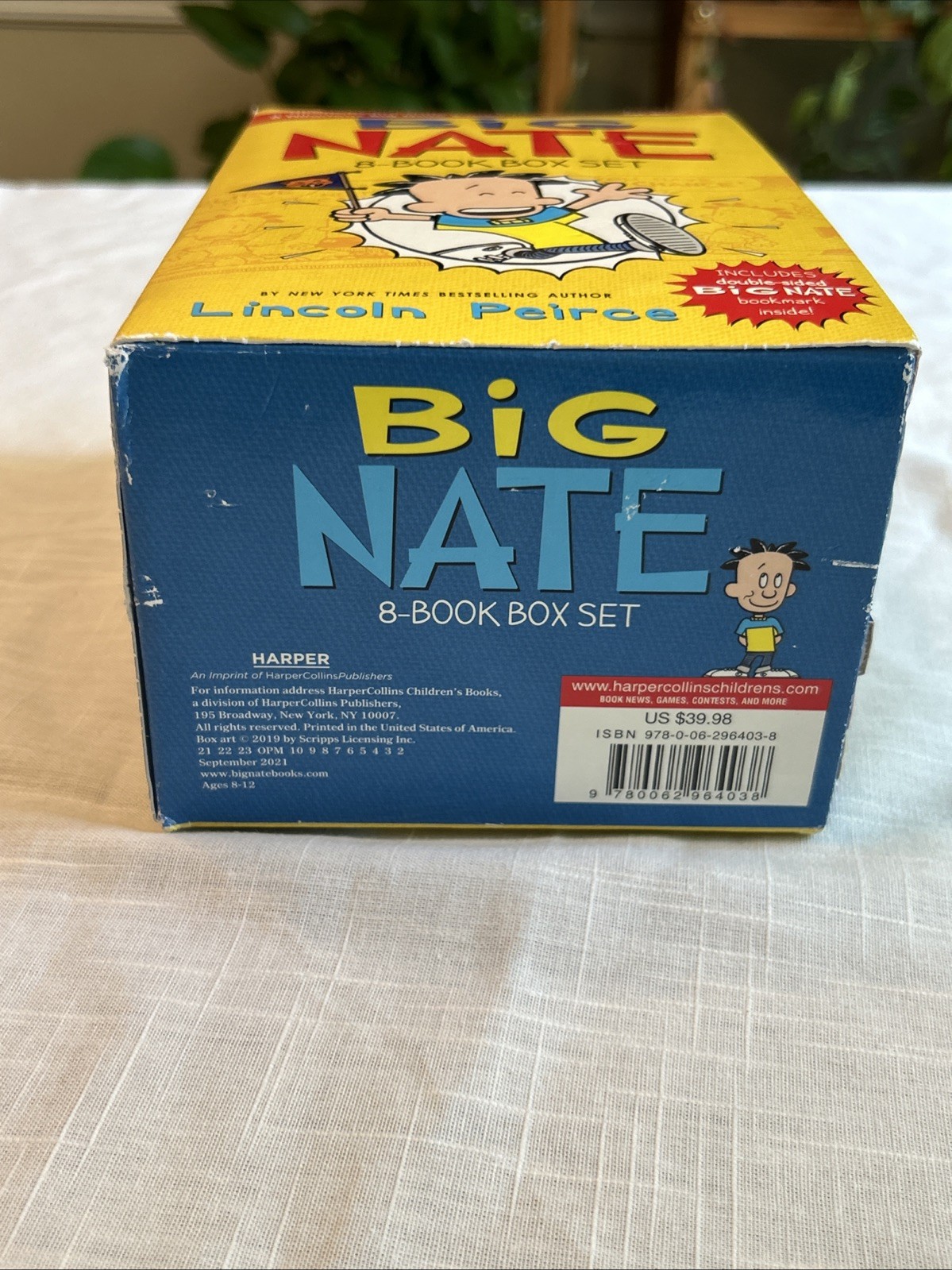 Big Nate 8 Book Box Set Lincoln Peirce Paperback