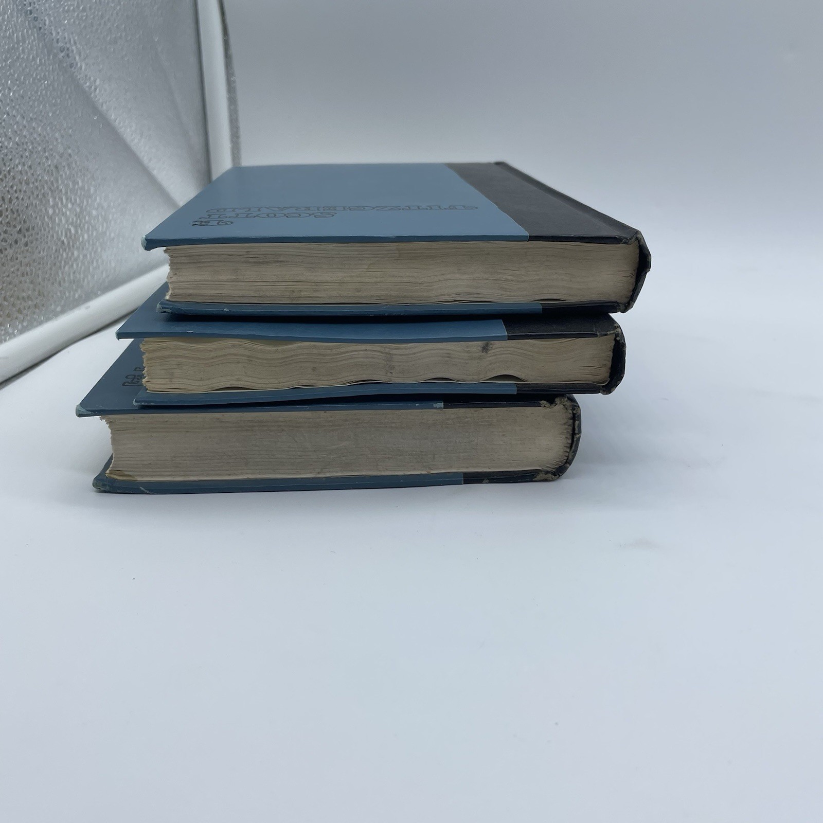 Vintage F Scott Fitzgerald 3 Book Hardcover Set- Publ by Charles Scribner’s Sons