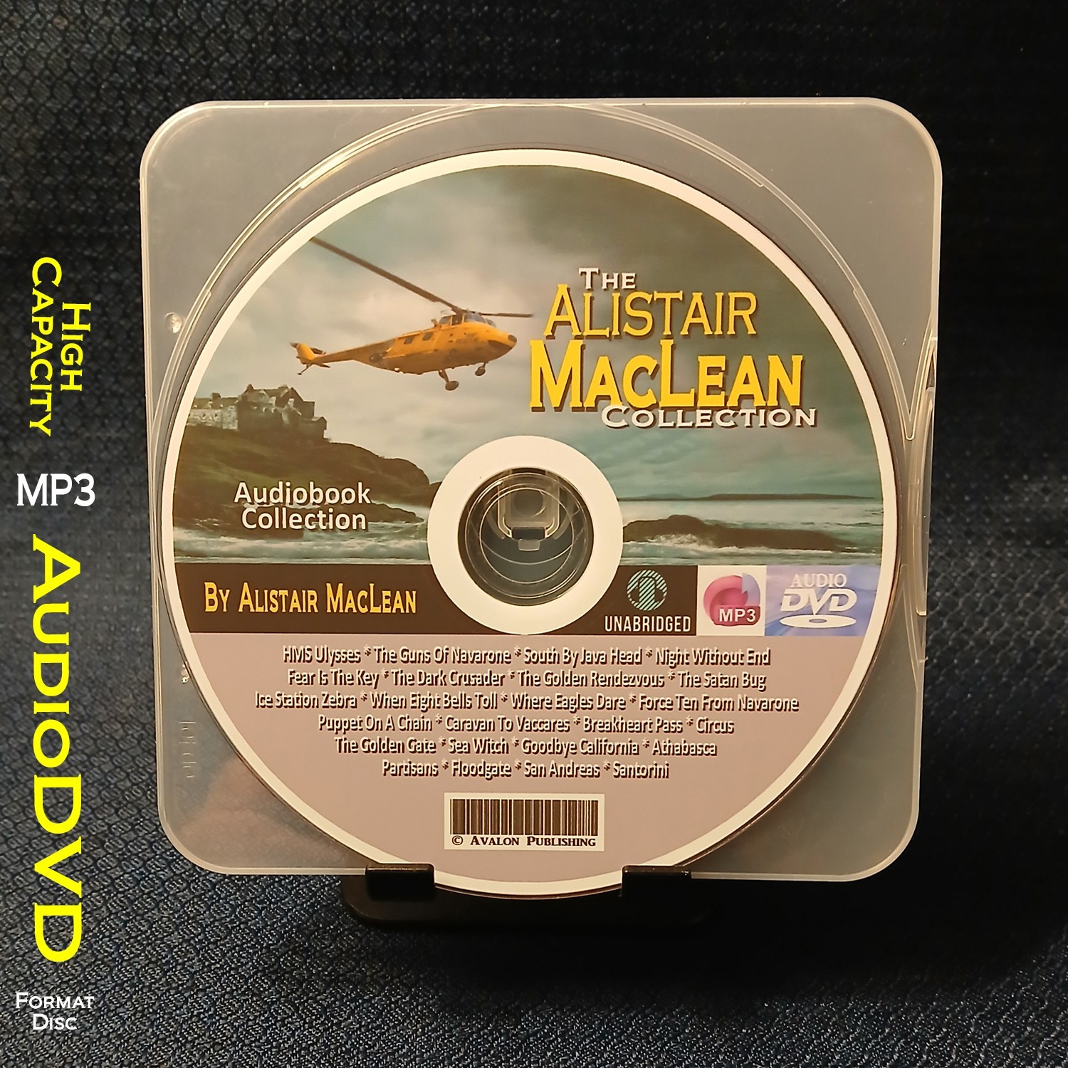 The ALISTAIR MACLEAN COLLECTION – 24 MP3 Audiobook Collection