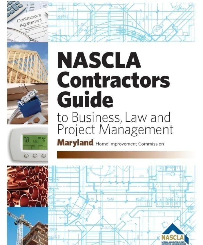 Highlighted and Tabbed – NASCLA Guide Maryland Home Improvement Commission, 7th