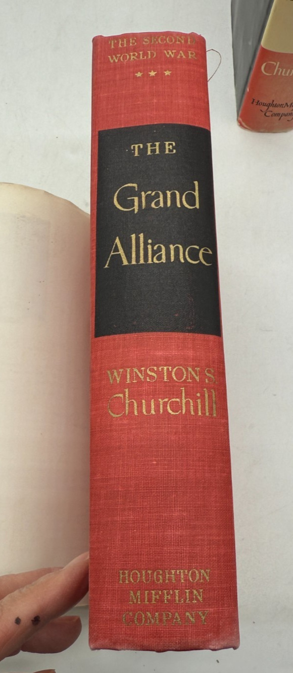 The Second World War (6 VOL SET) by Winston S. Churchill HBDJ BOMC