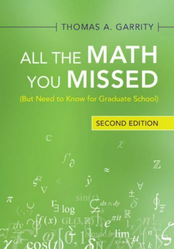 All the Math You Missed – Garrity, Thomas A. – paperback