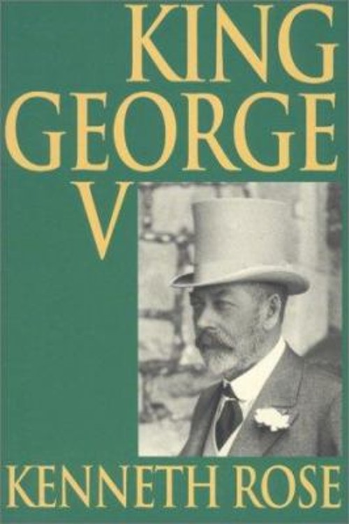 King George V Paperback Kenneth Rose