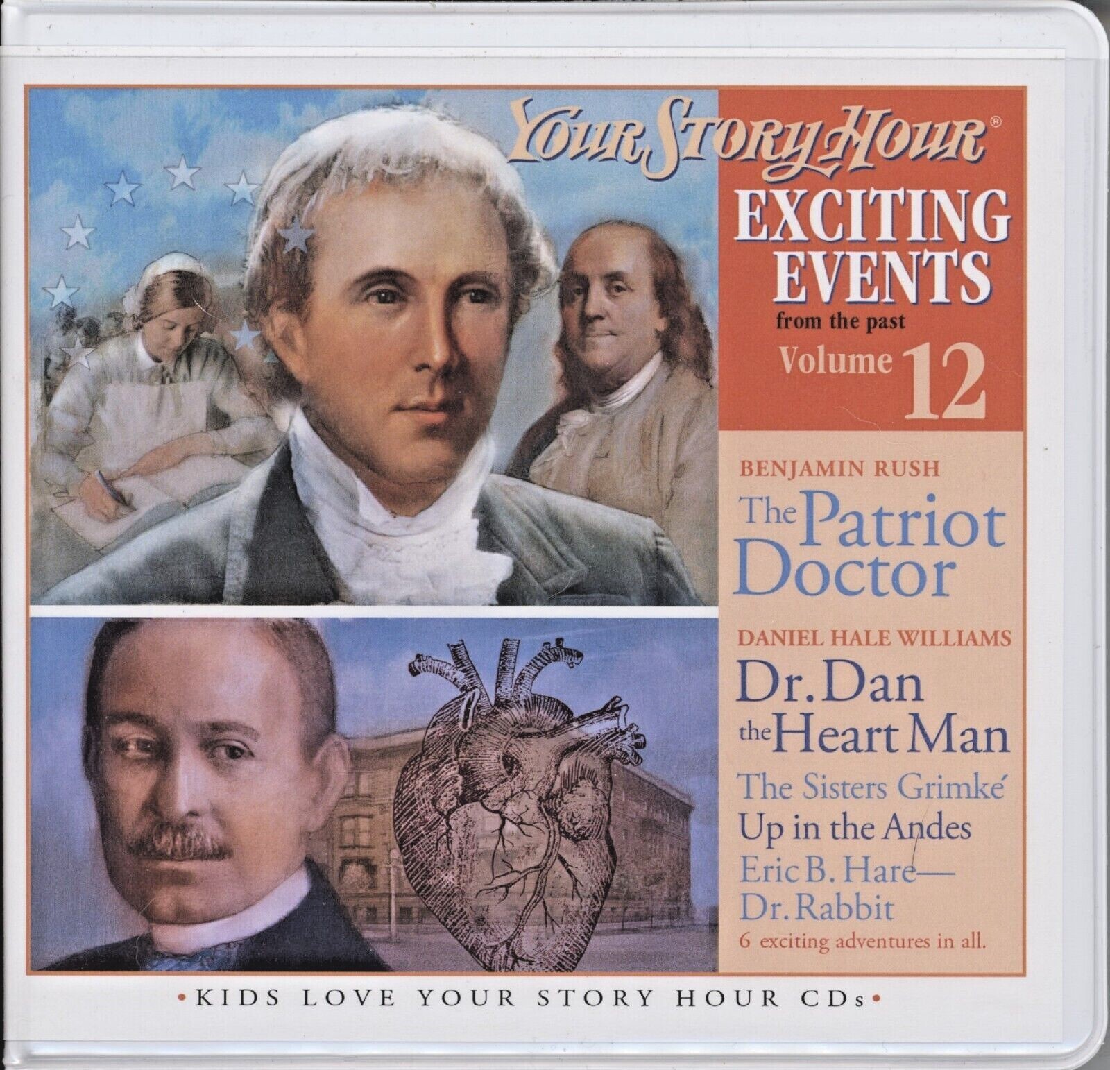 Your Story Hour Exciting Events Volume 12 CD Set Collection Dramatized Stories