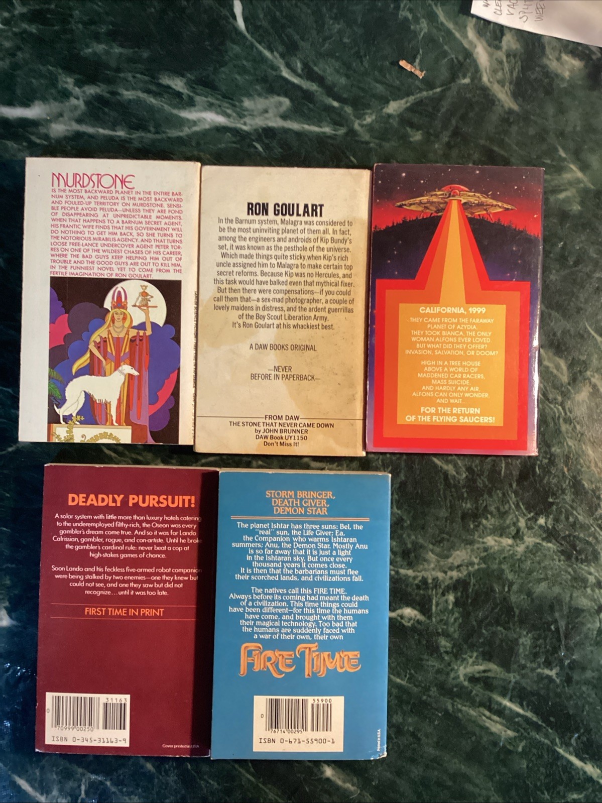Science Fiction Lot L Neil Smith Ron Goulart Poul Anderson Paul Adler DAW AVON
