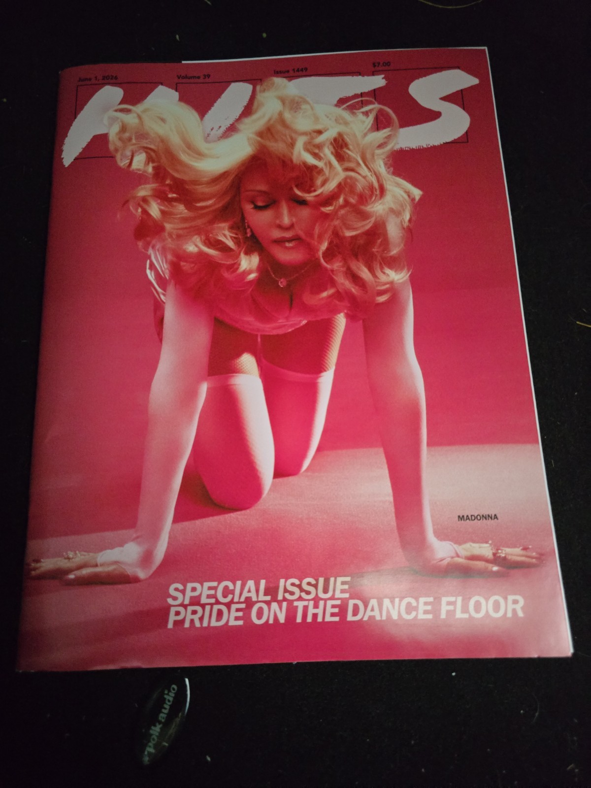 Madonna/Pride Special HITS Magazine Cover RARE Limited June 1, 2026