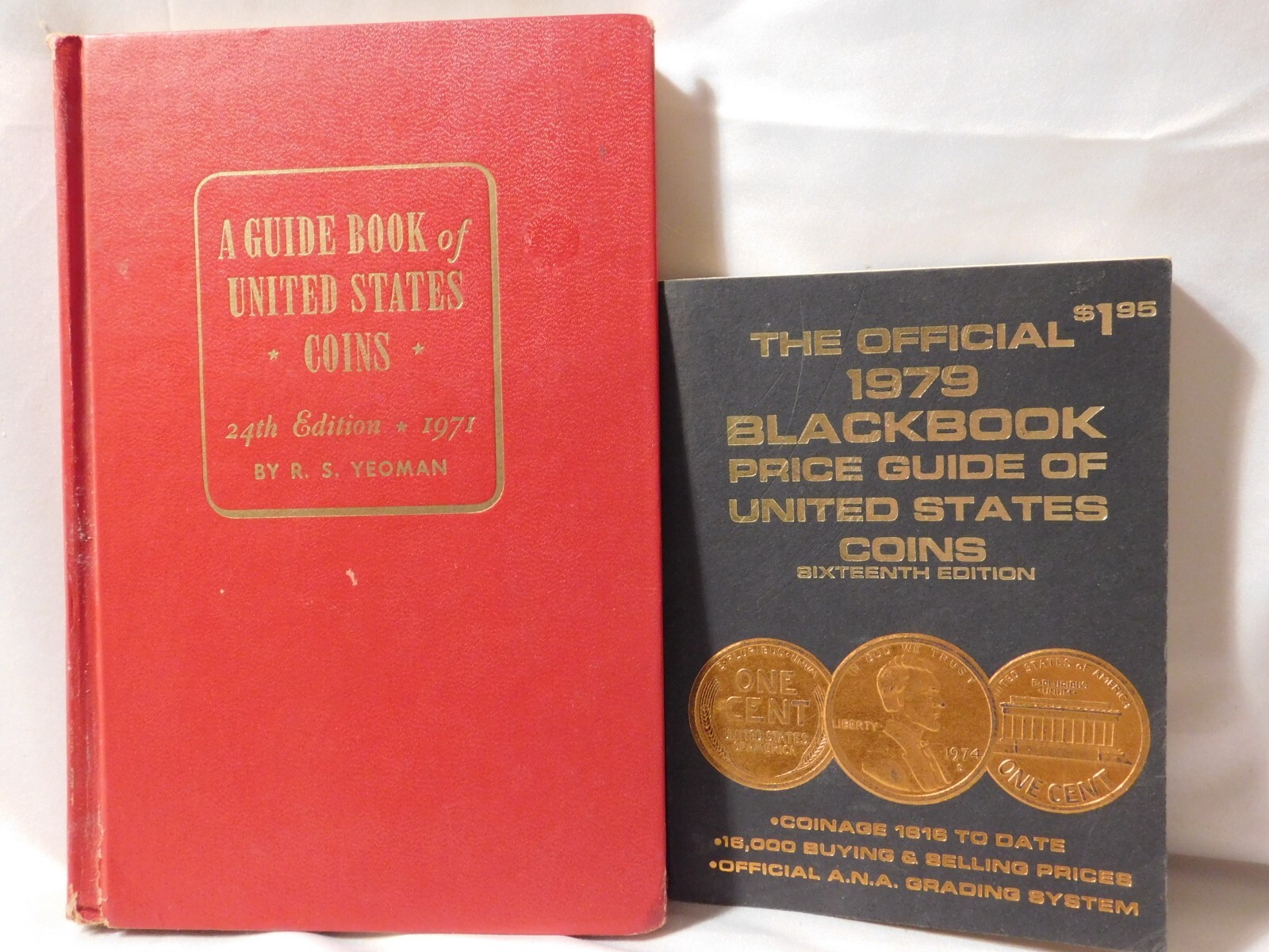 Price Guides of American Coins Lot of Two Books 1971 and 1979