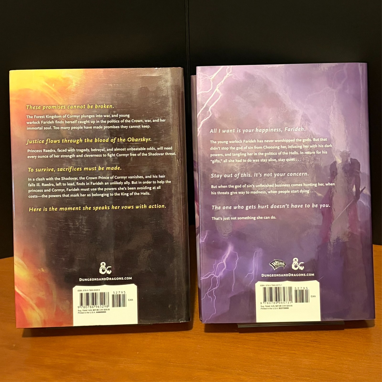 Forgotten Realms First Edition Brimstone Angels Series by Erin M. Evans Rare Lot