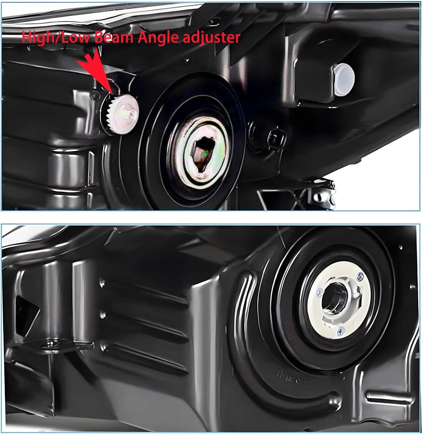 Pair Headlights Assembly Set For 2015 2016 2017 Toyota Camry LE XLE SE XLE Re…
