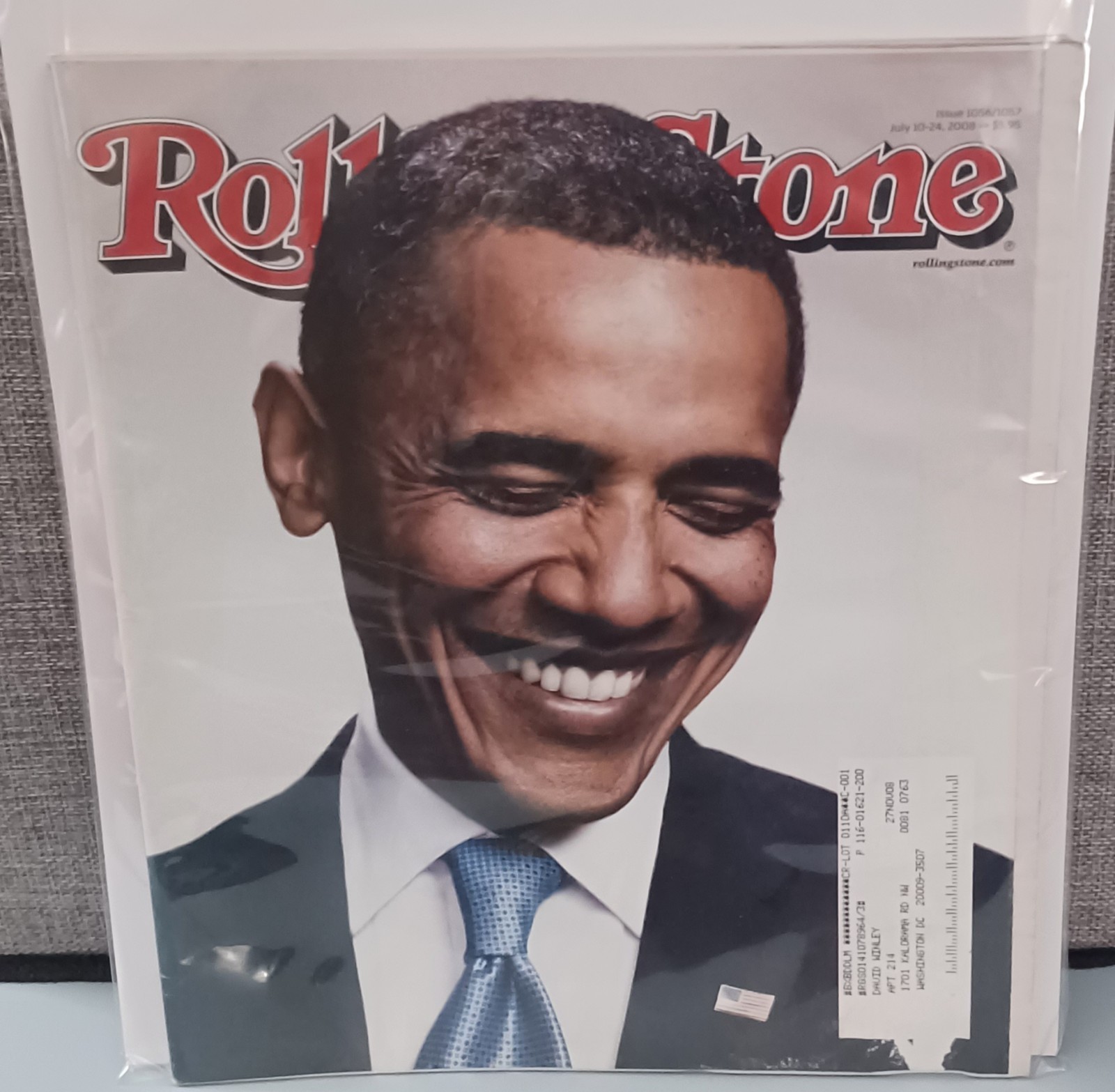 Rolling Stone Magazine Issue 1056/1057, July 10-24, 2008, Barack Obama