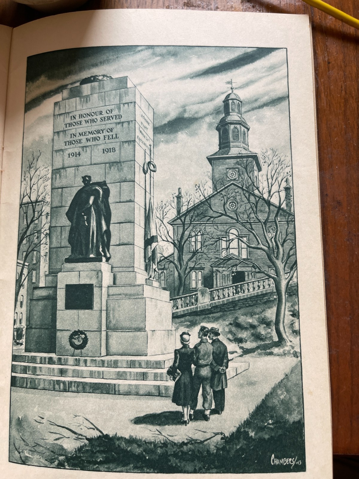 “Halifax In Wartime” By Robert W. Chambers Canadian Wartime Sketches 1943