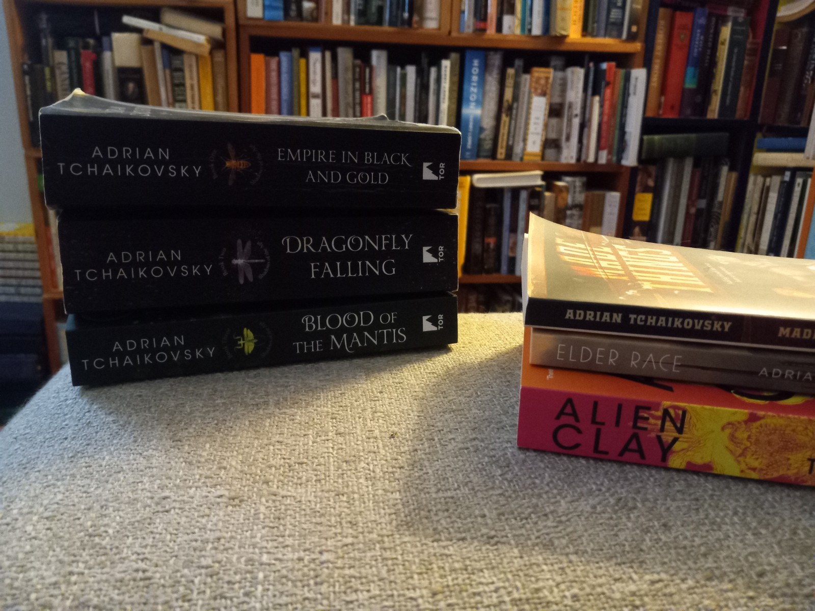 Adrian Tchaikovsky PB Lot Shadow Of The Apt 1-3, Made Things, Alien Clay, Elder