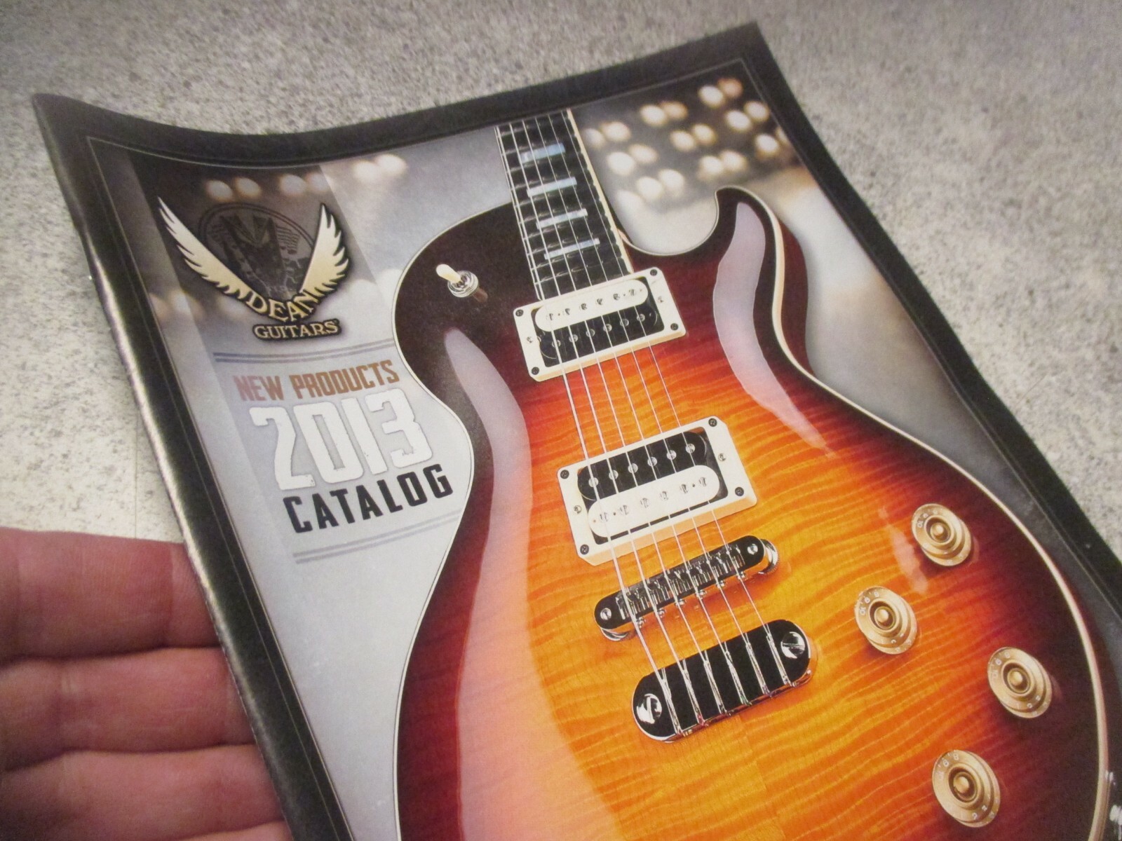 Dean Guitars ~ 2013 Product Catalog – 36 pages NOS electric guitars
