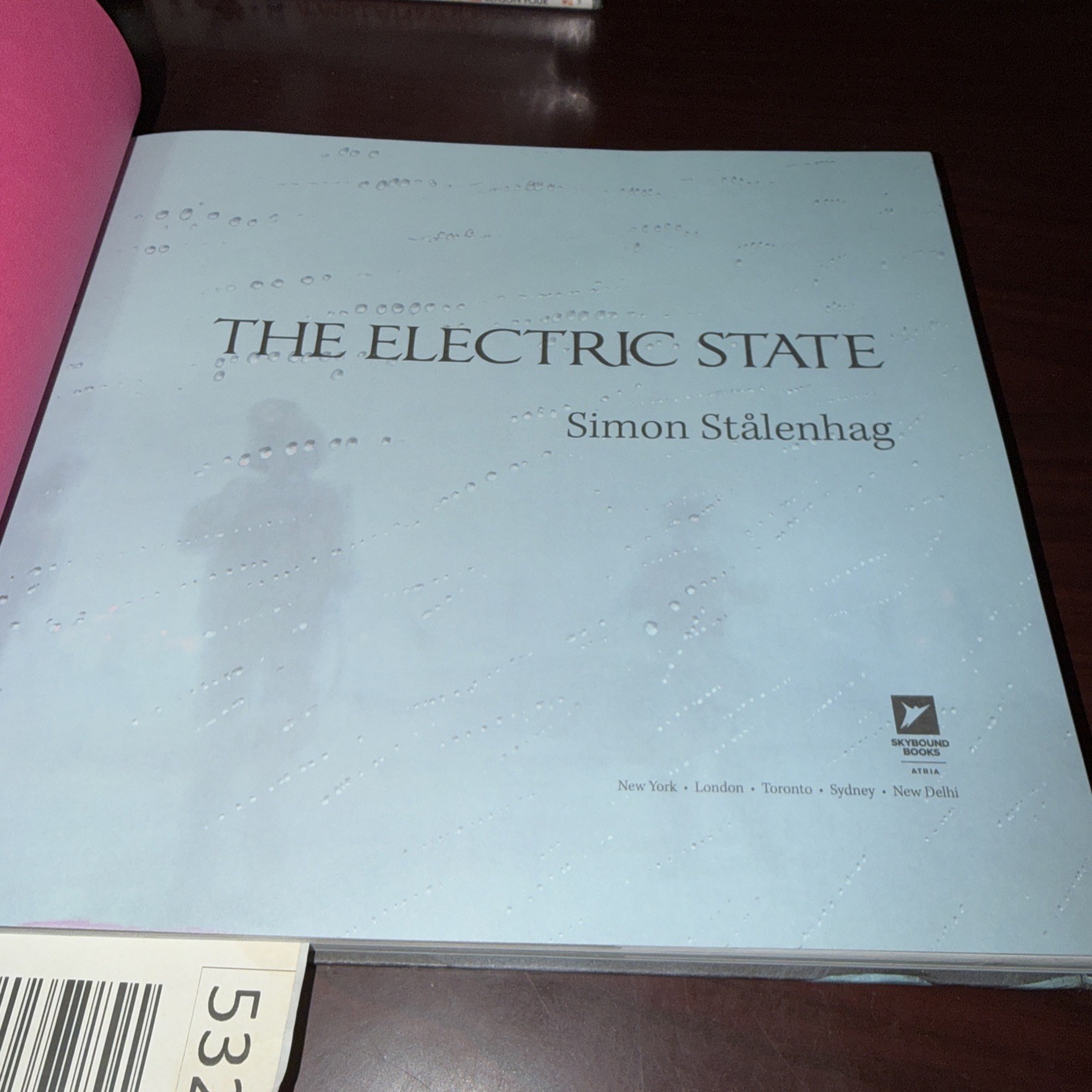 The Electric State Stålenhag Simon Hardcover Illustrated Fantasy Photography Art
