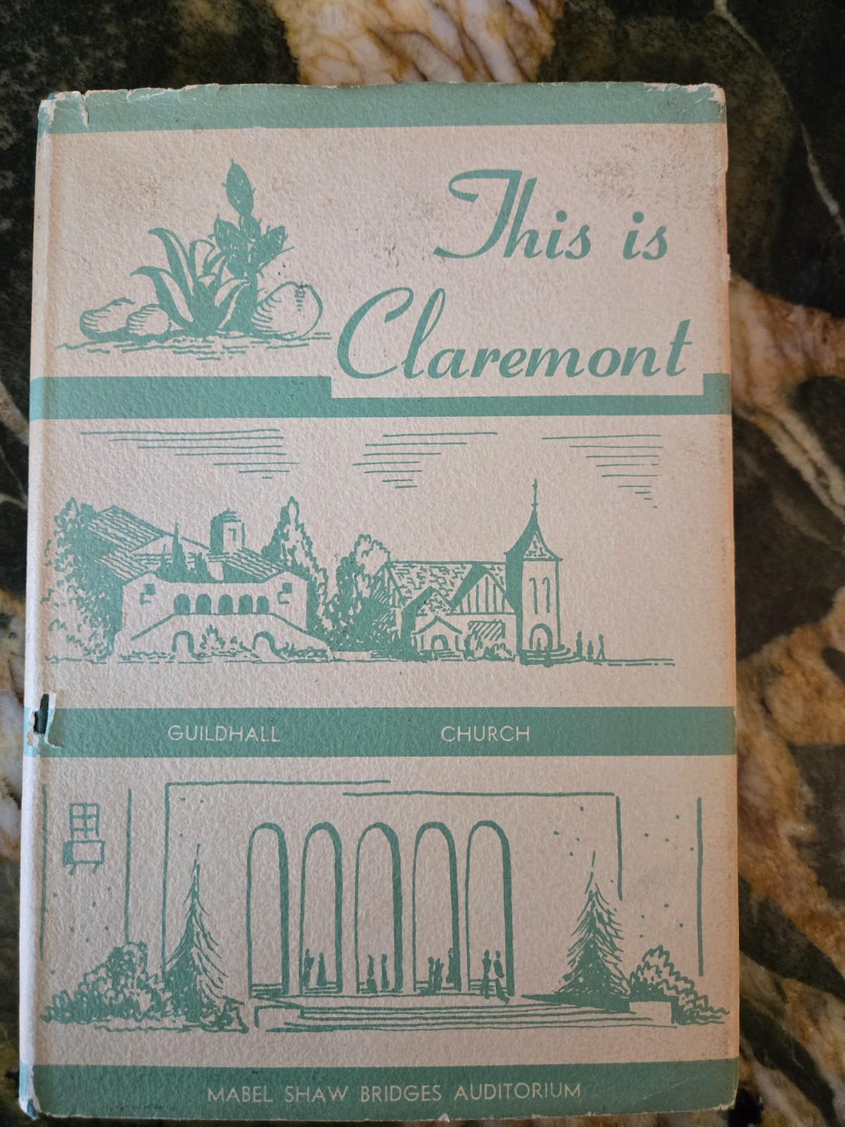 This is Claremont by Harold Davis, 1941 (Los Angeles CA history), HC/DJ/Good-VG