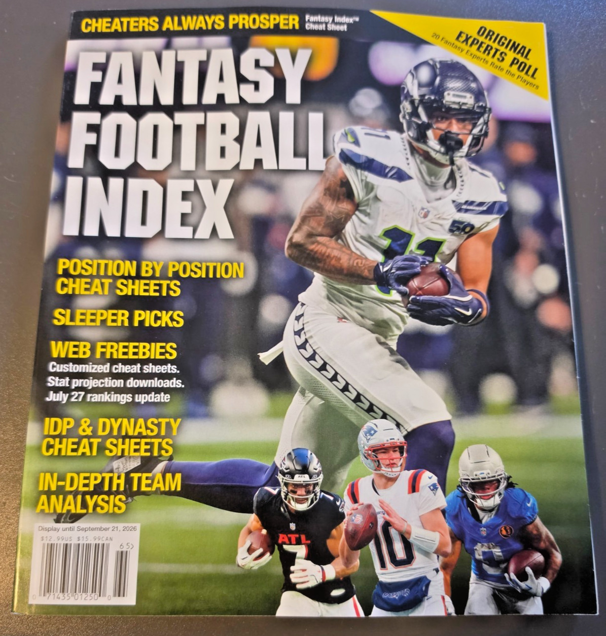 Fantasy Football Index – Original Experts Poll – Cheat Sheets – Tips – Analysis