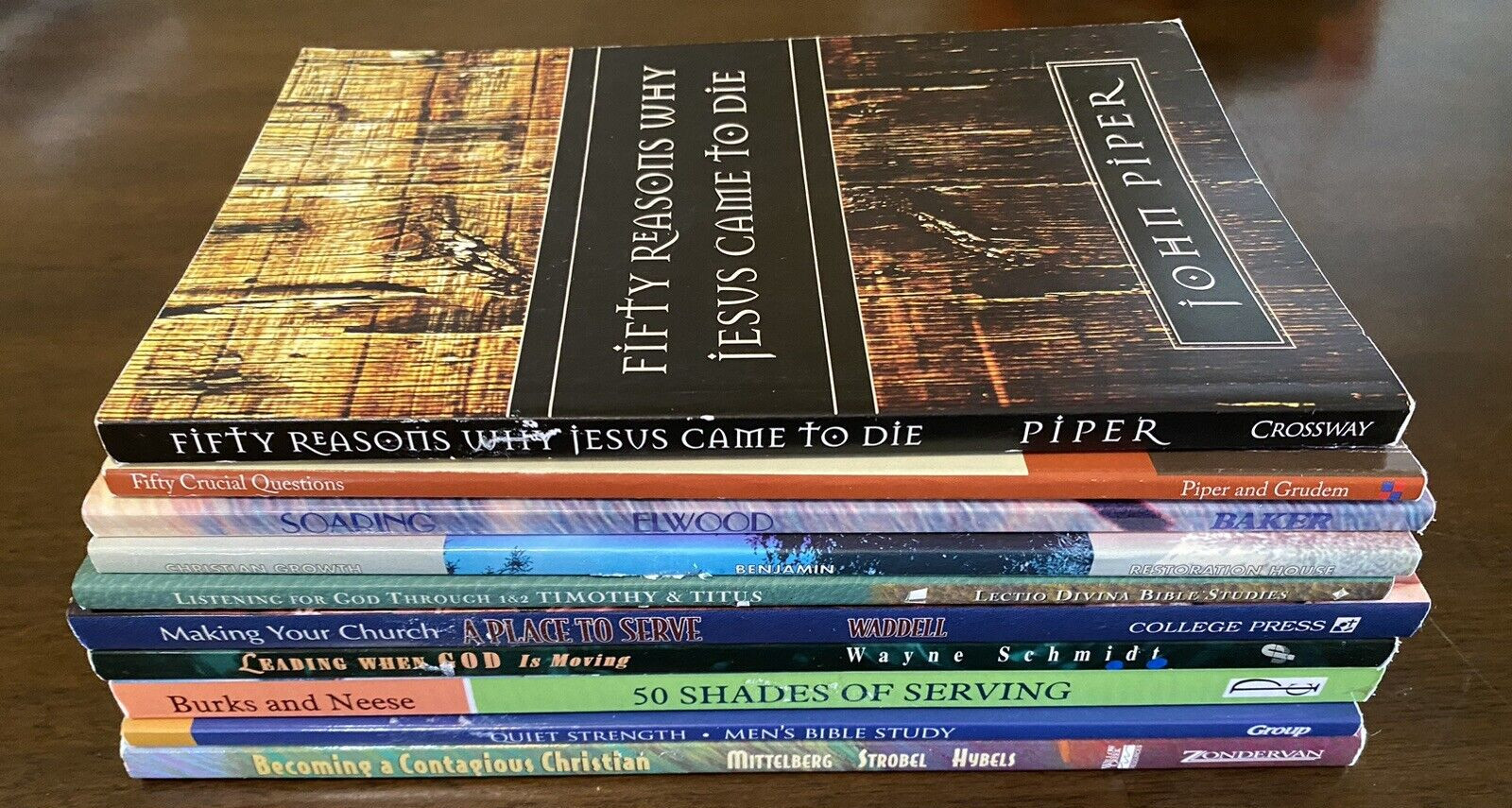 10 pc. Religous Books/Study Guides Lot