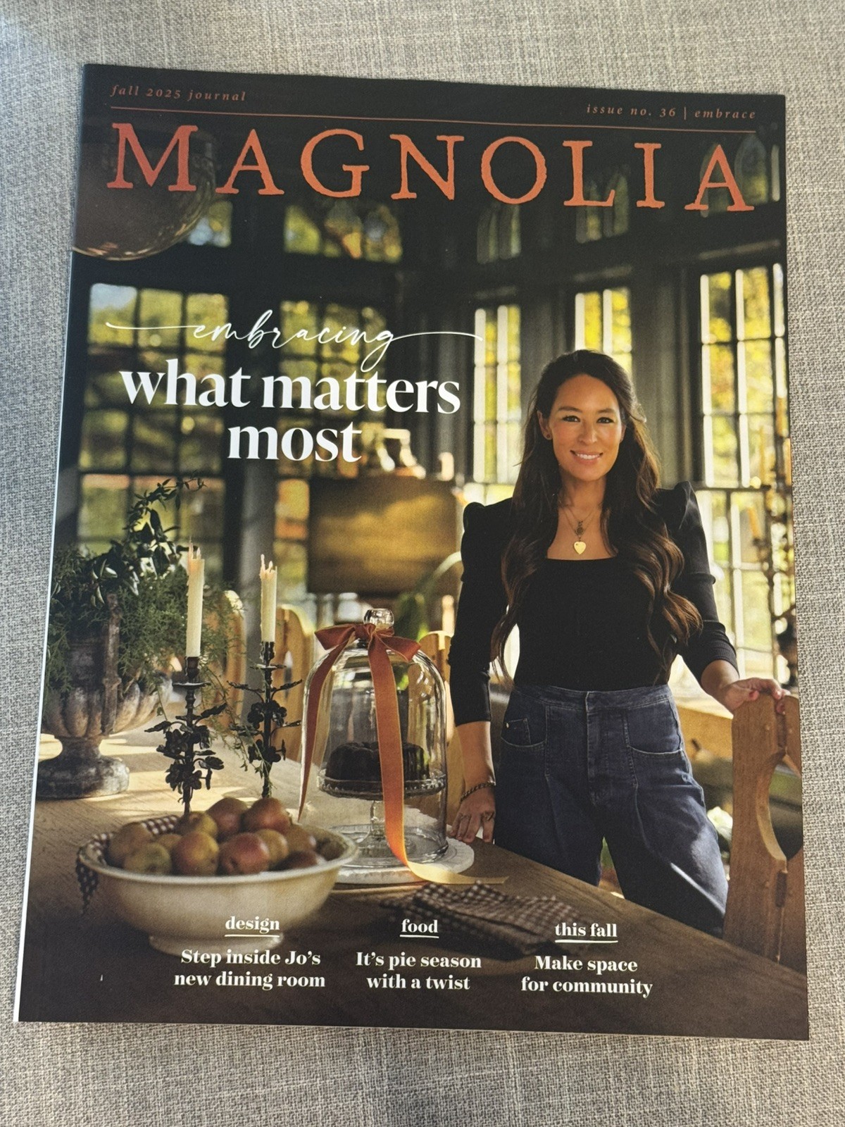 Magnolia Journal Magazine – Fall 2025 – Embrace – NEW