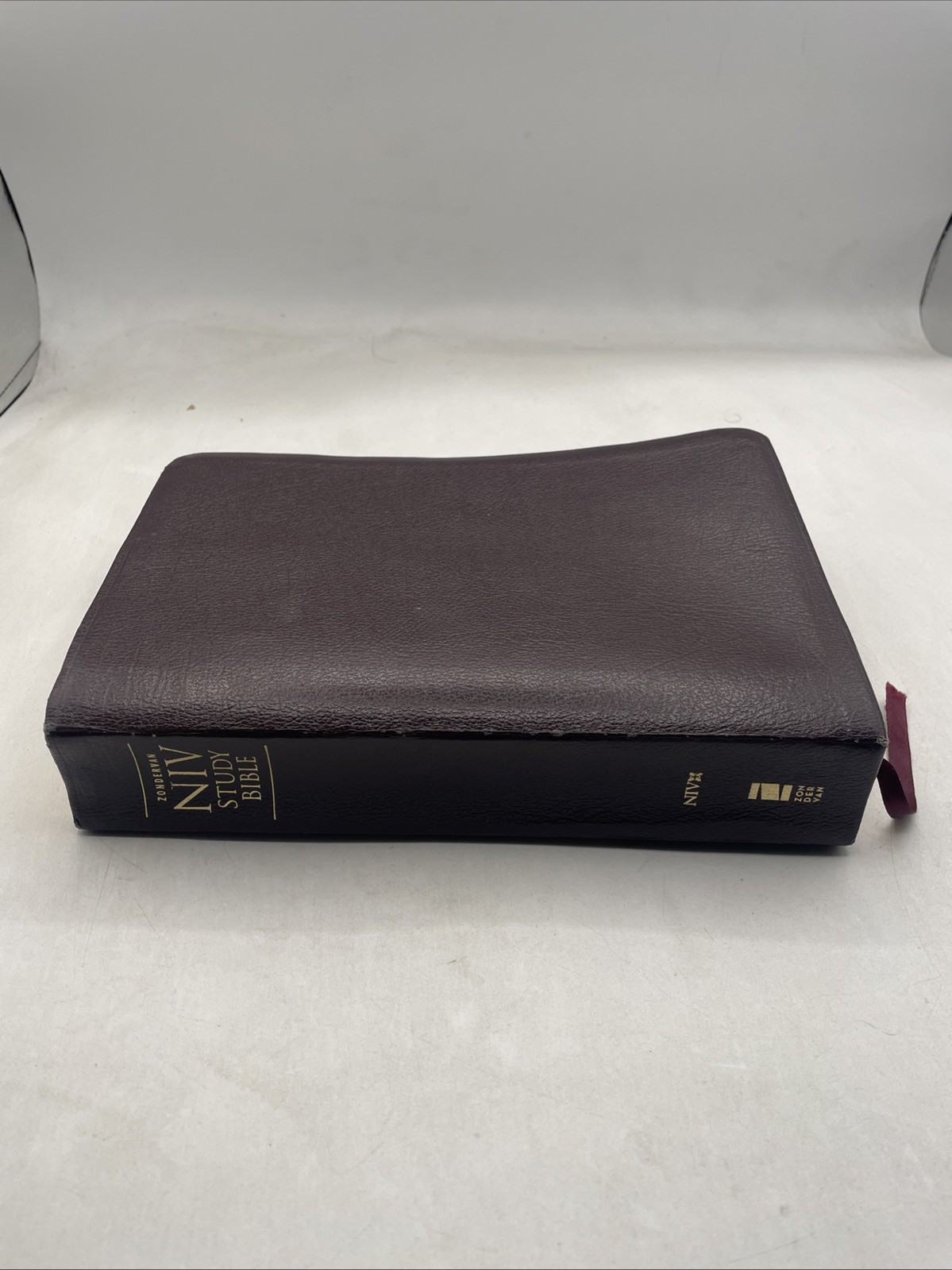 NIV Study Bible by Zondervan Staff (2008, Bonded Leather)